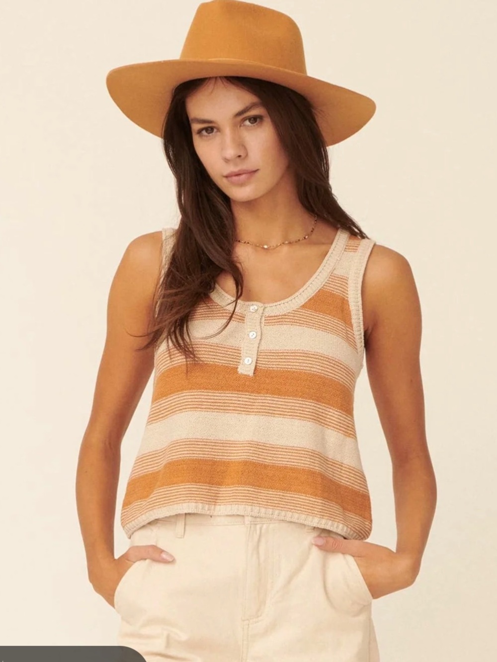 Promesa Lightweight Knit Tank Sweater. Size S, M, L